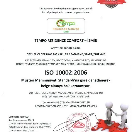 Appartement Tempo Comfort İzmir