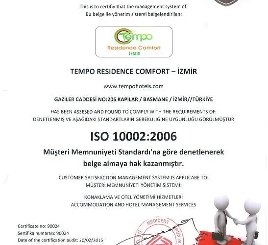 Apartman Tempo Comfort İzmir